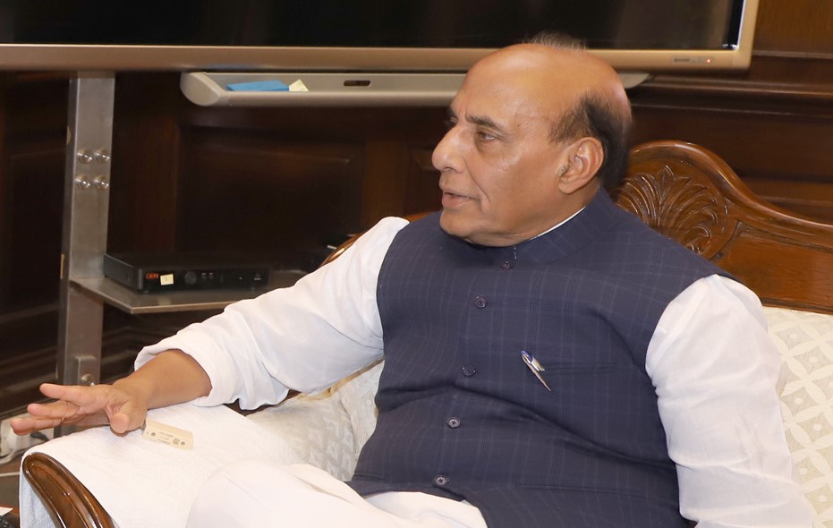 Defense Minister Rajnath Singh