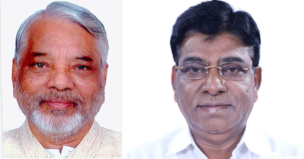 Rajya Sabha MP K Keshava Rao and Lok Sabha MP Nama Nageswara Rao