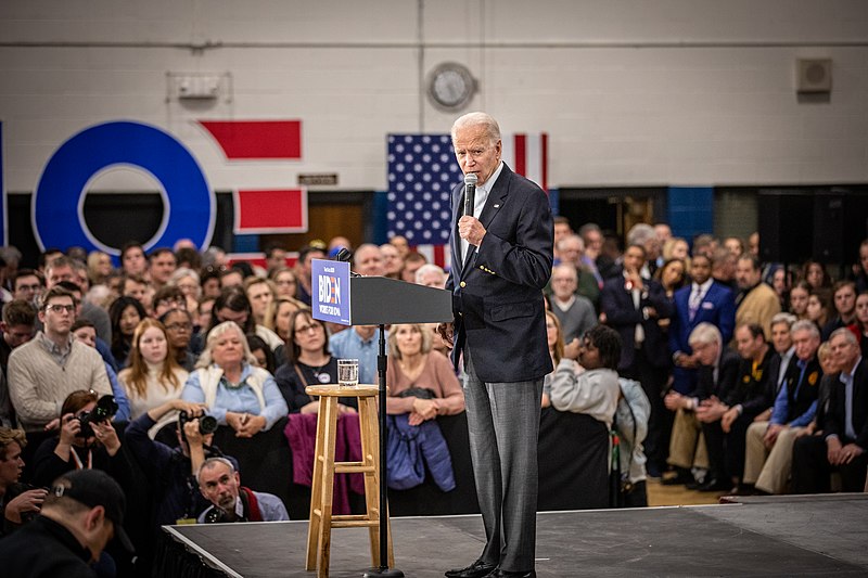 Joe Biden at a Rally