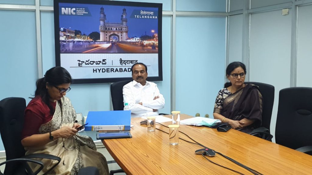 Telangana Health Minister reviews the coronavirus situation