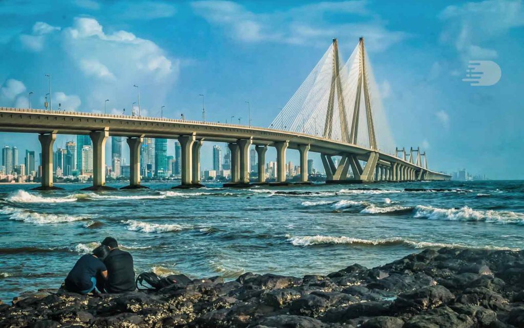 Bandra Worli Sea Link Bridge in Mumbai