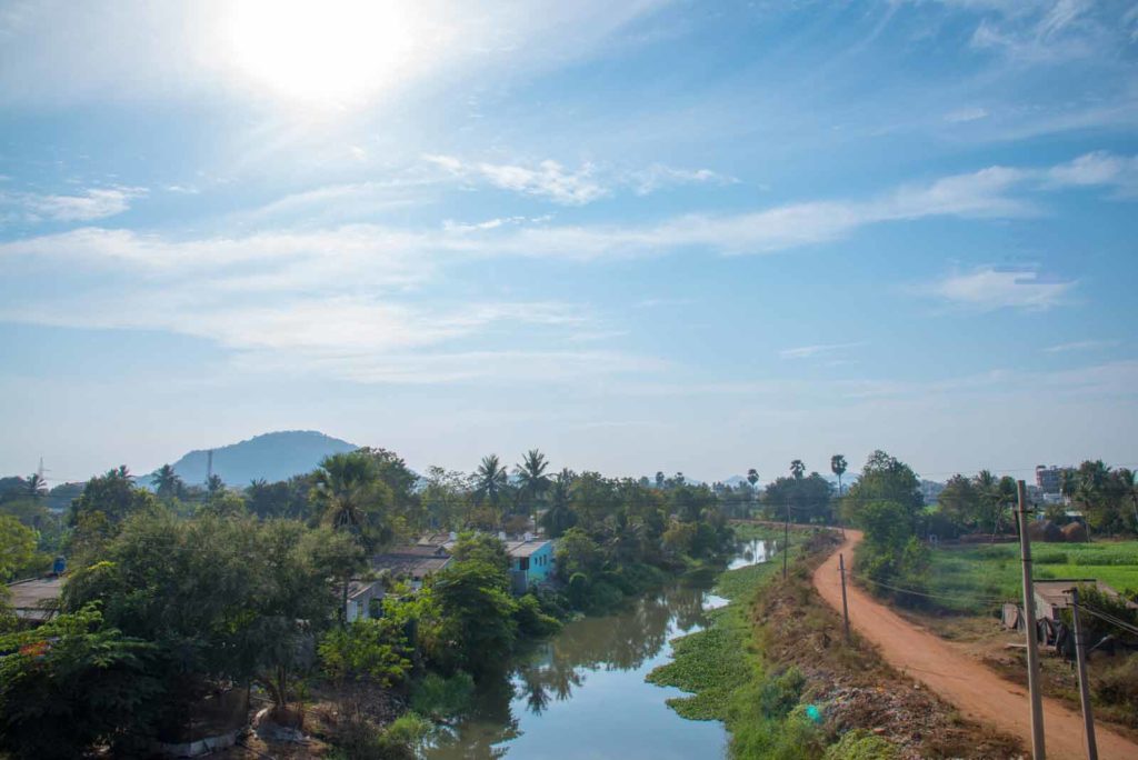 Eluru Canal seen in daylight