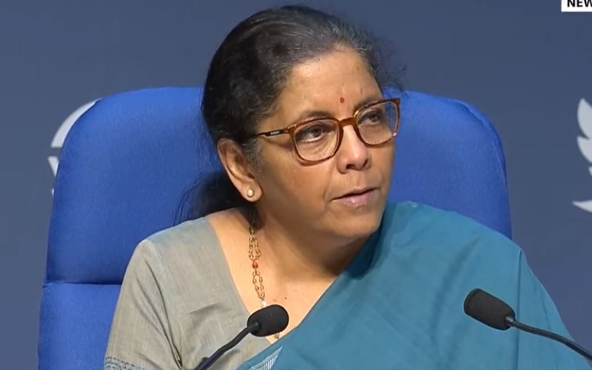Finance Minister Nirmala Sitharaman May 17