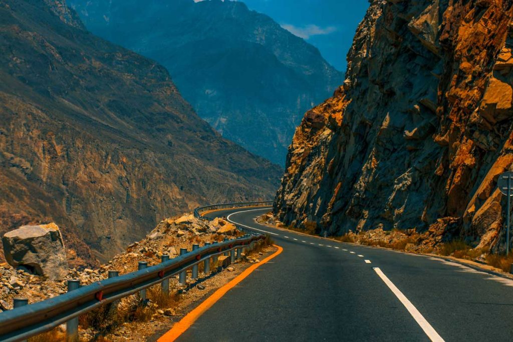 Karakoram Highway in Pakistan