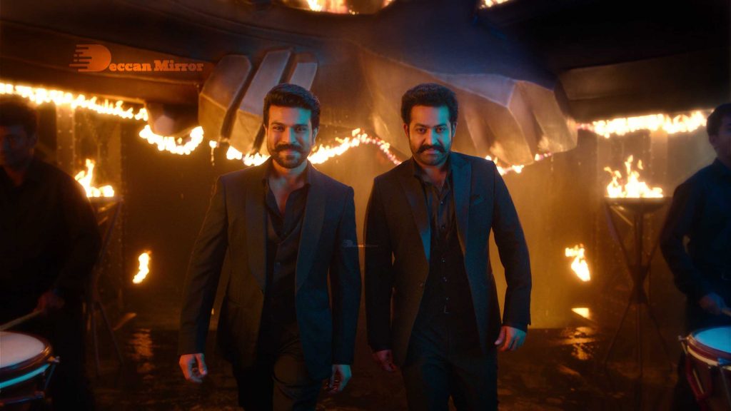Junior NTR and Ram Charan Teja make a special appearance in the promotional video for the movie RRR featuring Dosti song
