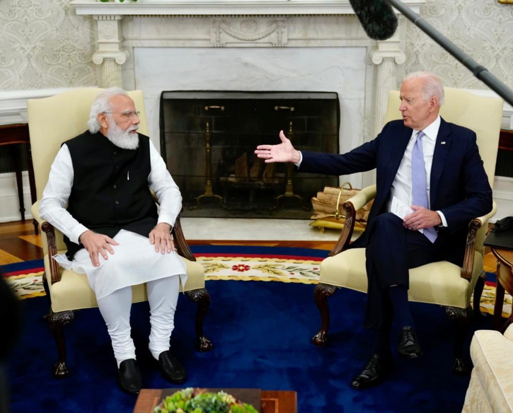 PM Modi and President Biden