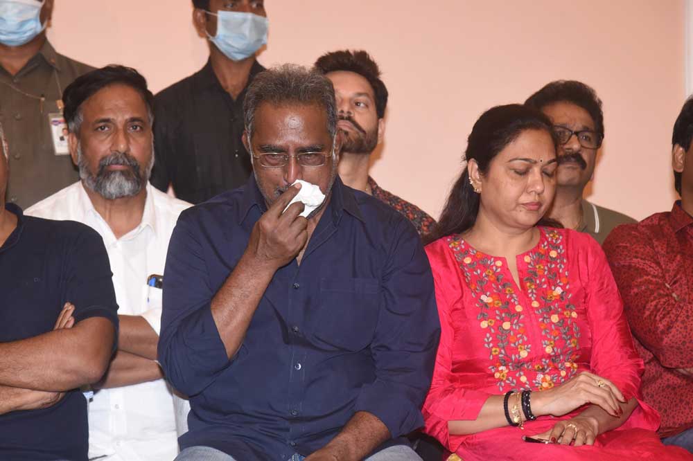 Actor Banerjee got emotional during the Press meet