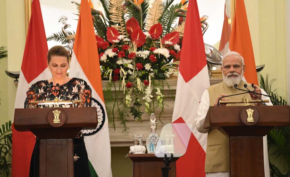 Prime-Ministers-of-India-and-Denmark