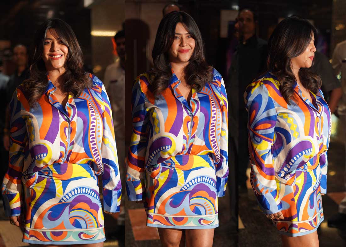 Ekta Kapoor glams up at the trailer launch of ‘Do Baaraa'