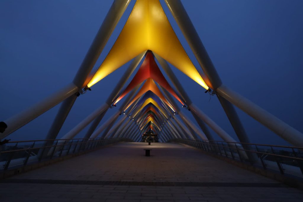 Atal Bridge on Sabarmati River