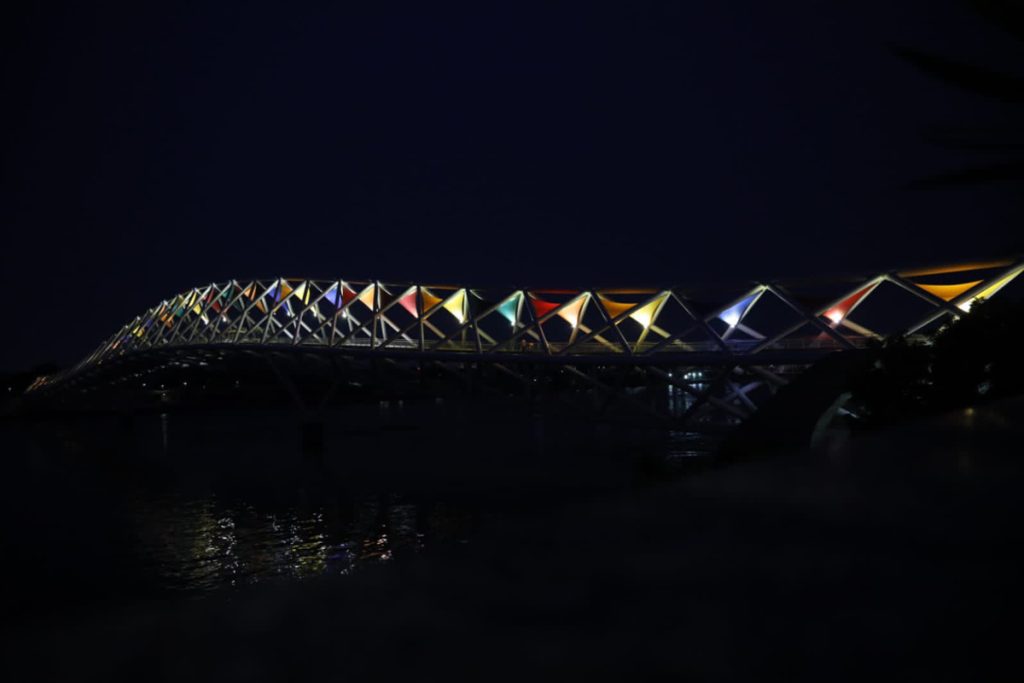 Atal Bridge on Sabarmati River