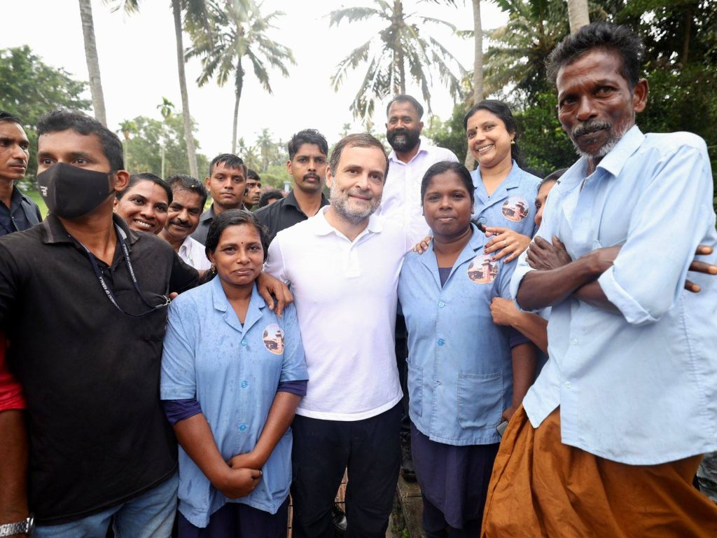 Rahul Gandhi during Bharat Jodo Yatra