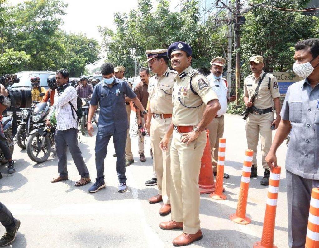 Hyderabad Police Commissioner CV Anand 