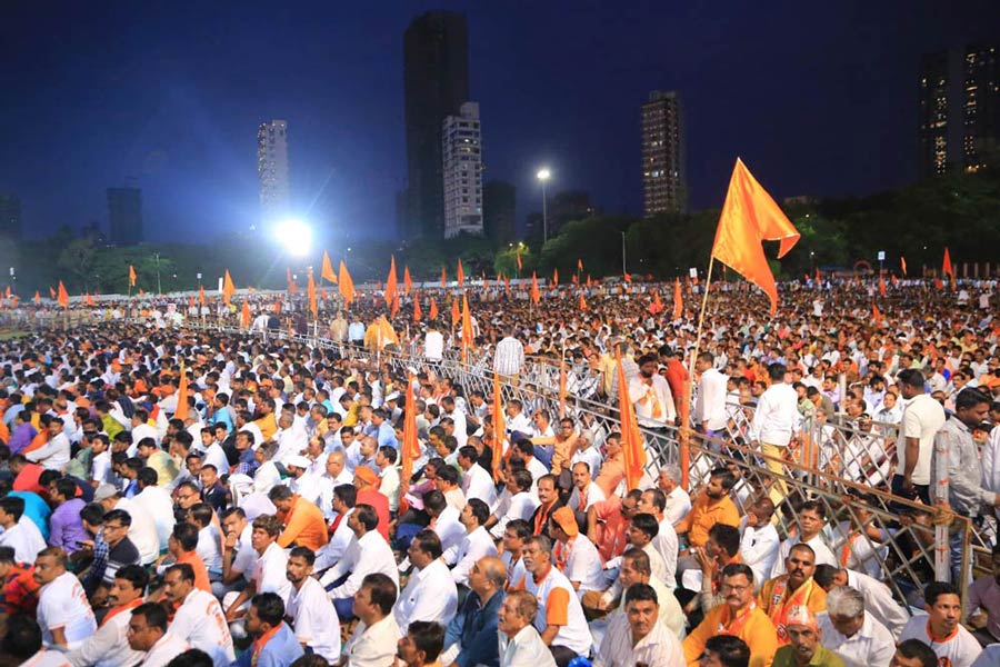 Shiv Sena party meeting