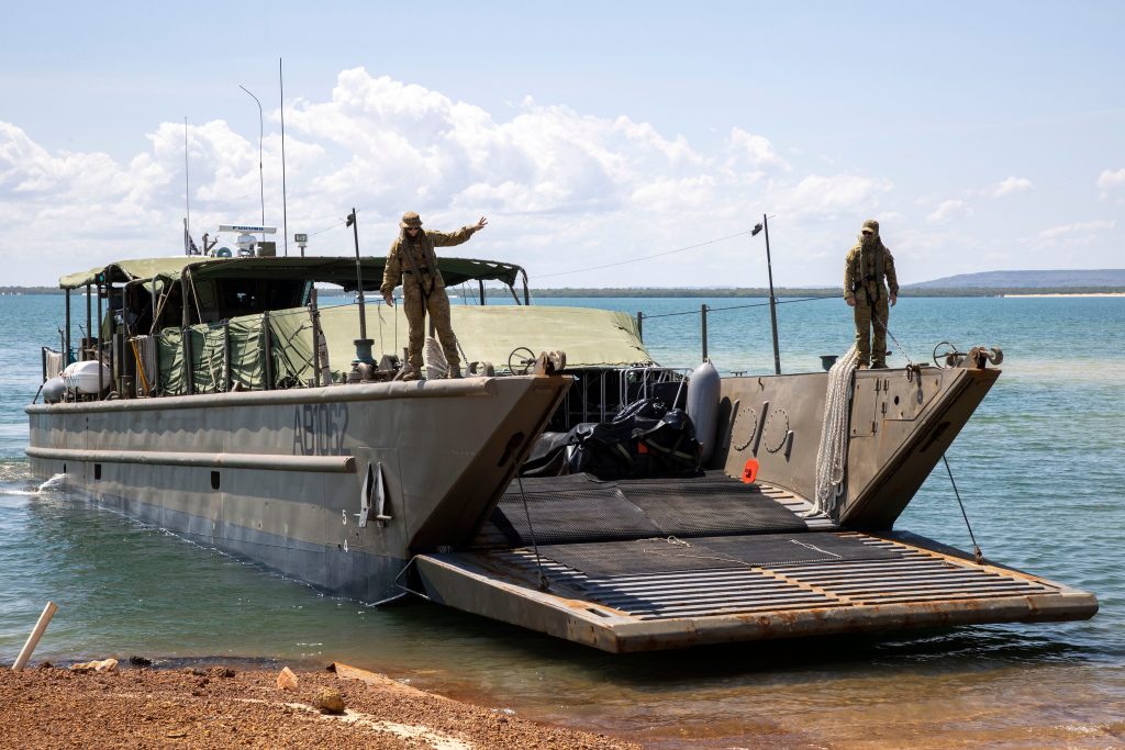 Australian amphibious vessel