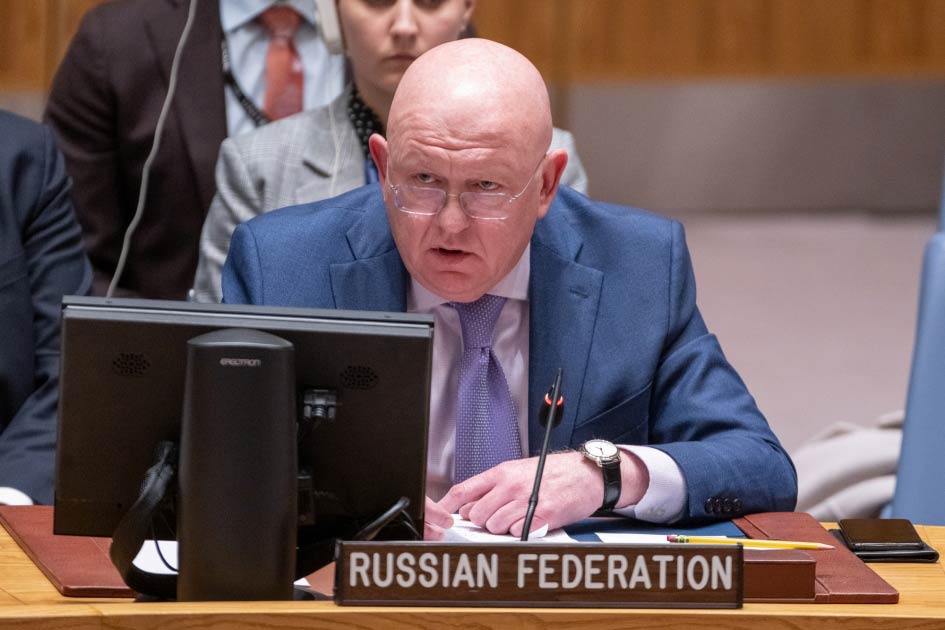 Russian Diplomat Vassily-Nebenzia