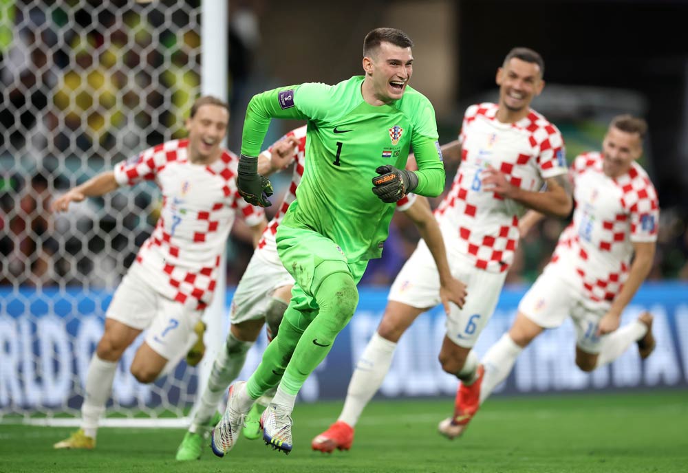 Croatia-goalkeeper after winning match against Brazil