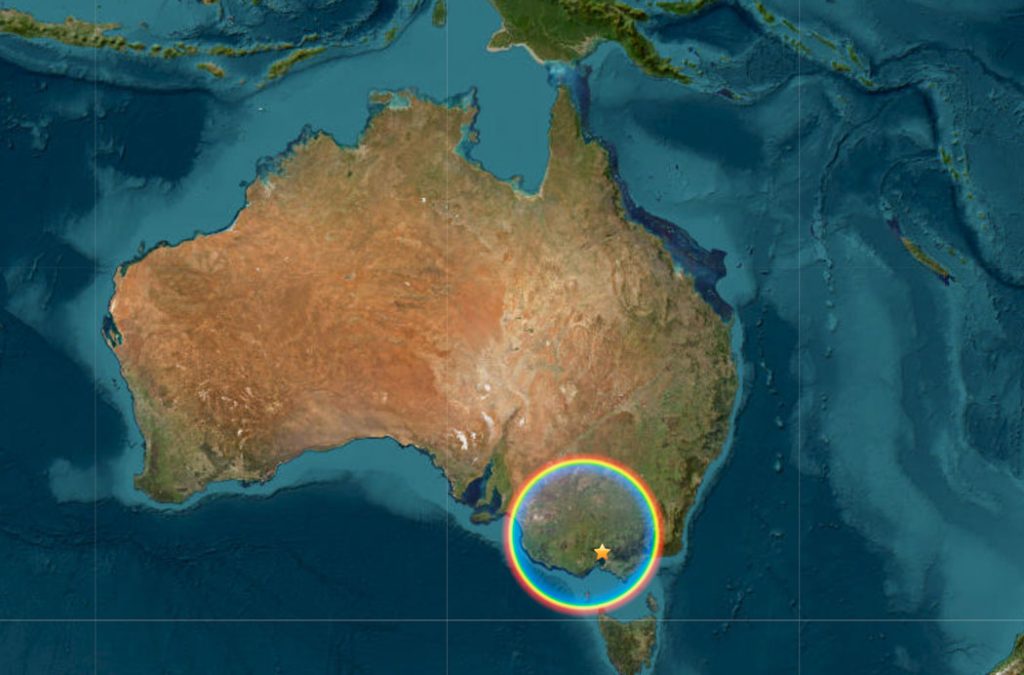 Australia-Earthquake