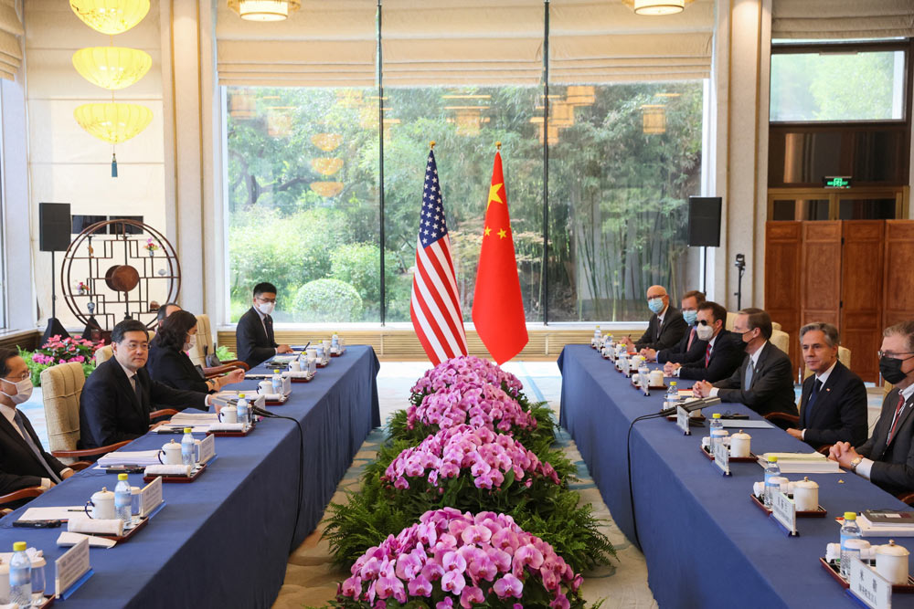 Secretary Blinken meets with Chinese Officials in Beijing