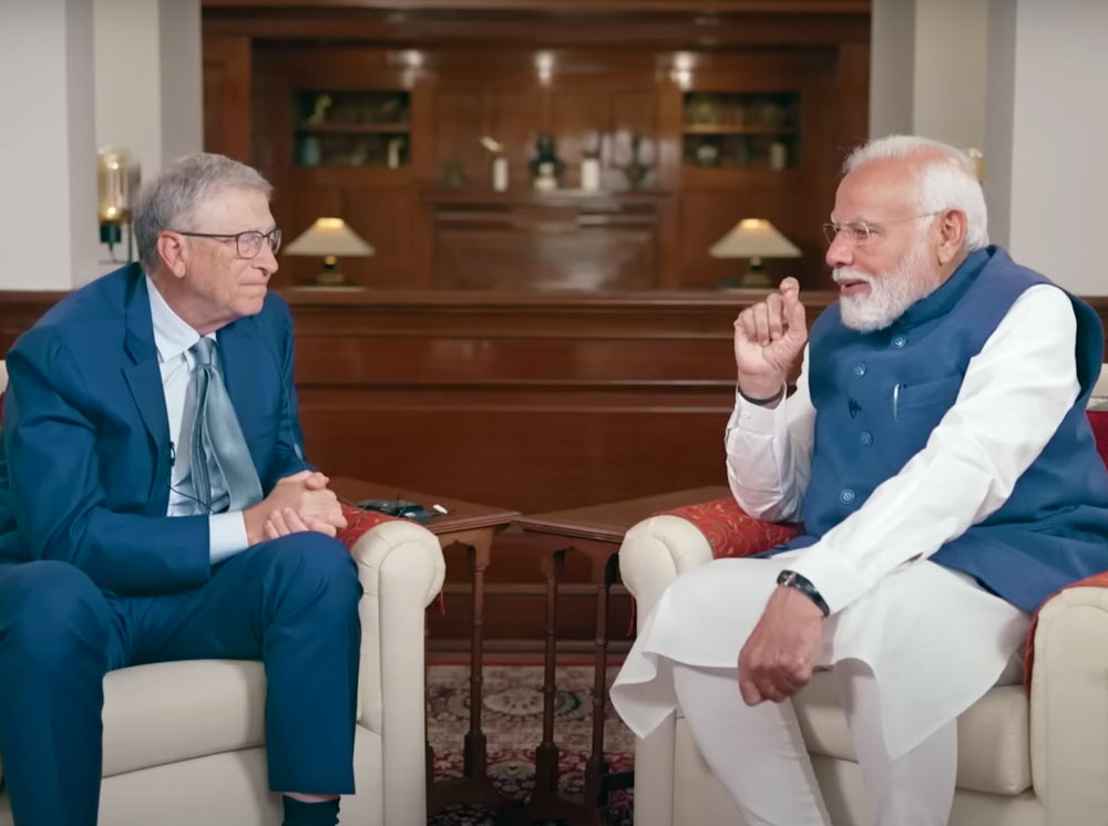 Modi-meets-bill-gates