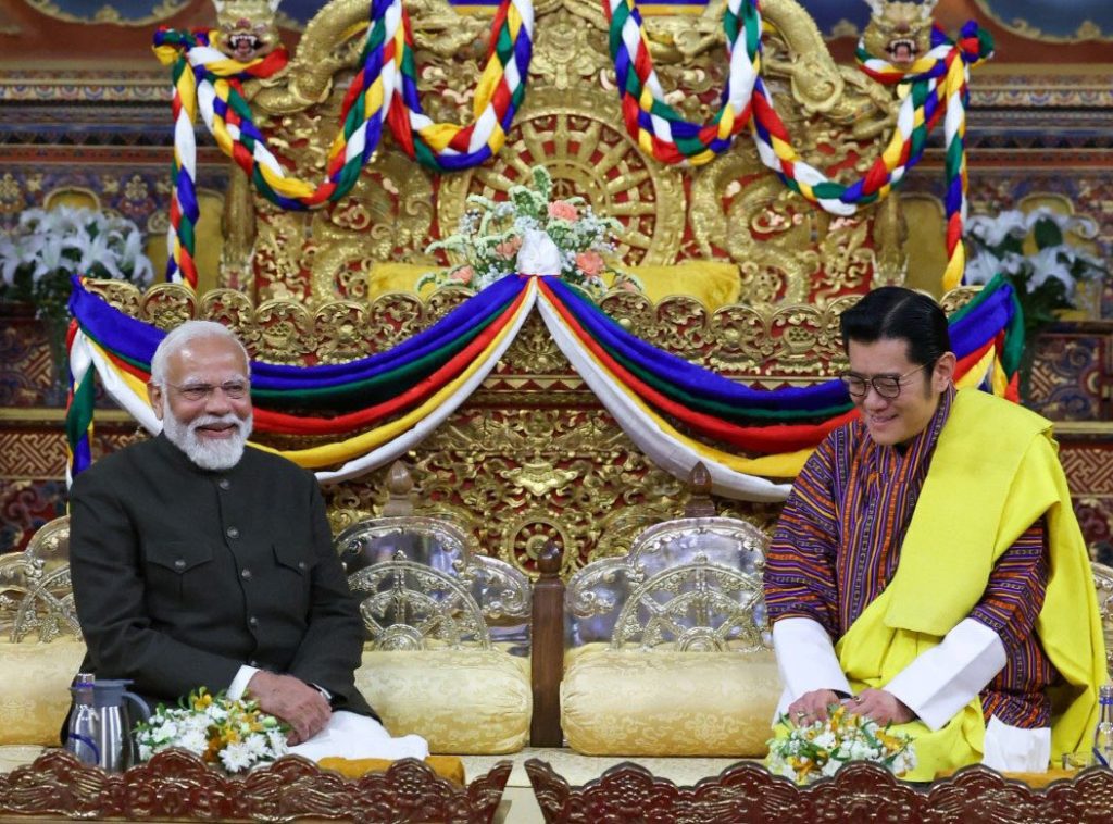modi-and-king-of-Bhutan
