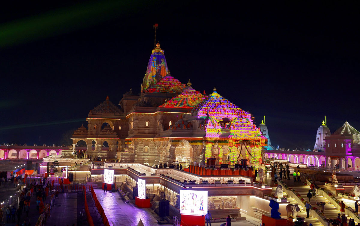 PM Modi set to hoist saffron flag at Ayodhya Ram Temple