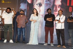 105 Minutes Trailer Launch attended by Hansika Motwani, and other cast and crew