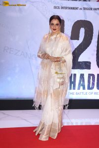 120 Bahadur Screening attended by Farhan Akhtar, Raashi Khanna, Kajol, Rekha, and others