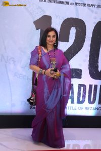 120 Bahadur Screening attended by Farhan Akhtar, Raashi Khanna, Kajol, Rekha, and others