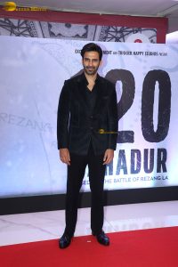120 Bahadur Screening attended by Farhan Akhtar, Raashi Khanna, Kajol, Rekha, and others