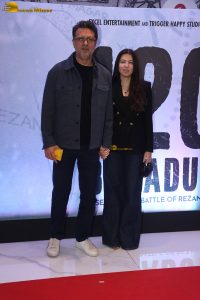 120 Bahadur Screening attended by Farhan Akhtar, Raashi Khanna, Kajol, Rekha, and others