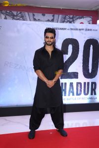 120 Bahadur Screening attended by Farhan Akhtar, Raashi Khanna, Kajol, Rekha, and others