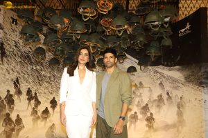 120 Bahadur Teaser Launch attended by Farhan Akhtar and Raashi Khanna