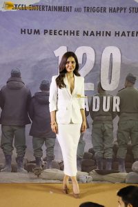 120 Bahadur Teaser Launch attended by Farhan Akhtar and Raashi Khanna