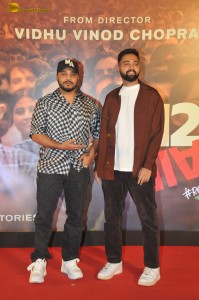 12th Fail Screening attended by Vikrant Massey, Medha Shankar, Raashi Khanna, and Vidhu Vinod Chopra