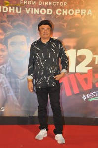 12th Fail Screening attended by Vikrant Massey, Medha Shankar, Raashi Khanna, and Vidhu Vinod Chopra