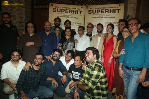 12th Fail Success Party attended by Vikrant Massey, Medha Shankar, and Vidhu Vinod Chopra