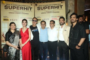 12th Fail Success Party attended by Vikrant Massey, Medha Shankar, and Vidhu Vinod Chopra