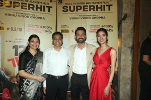 12th Fail Success Party attended by Vikrant Massey, Medha Shankar, and Vidhu Vinod Chopra