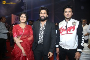 Pre-Release Function of 18 Pages attended by Nikhil Siddhartha, Anupama Parameswaran, Allu Aravind and Allu Arjun
