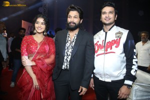 Pre-Release Function of 18 Pages attended by Nikhil Siddhartha, Anupama Parameswaran, Allu Aravind and Allu Arjun