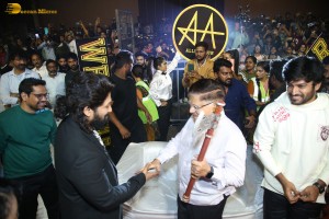 Pre-Release Function of 18 Pages attended by Nikhil Siddhartha, Anupama Parameswaran, Allu Aravind and Allu Arjun