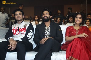 Pre-Release Function of 18 Pages attended by Nikhil Siddhartha, Anupama Parameswaran, Allu Aravind and Allu Arjun