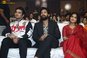 Pre-Release Function of 18 Pages attended by Nikhil Siddhartha, Anupama Parameswaran, Allu Aravind and Allu Arjun