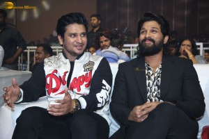Pre-Release Function of 18 Pages attended by Nikhil Siddhartha, Anupama Parameswaran, Allu Aravind and Allu Arjun