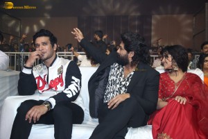 Pre-Release Function of 18 Pages attended by Nikhil Siddhartha, Anupama Parameswaran, Allu Aravind and Allu Arjun