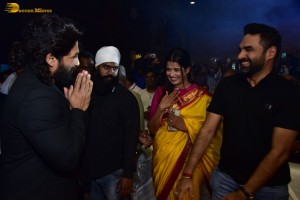 Pre-Release Function of 18 Pages attended by Nikhil Siddhartha, Anupama Parameswaran, Allu Aravind and Allu Arjun