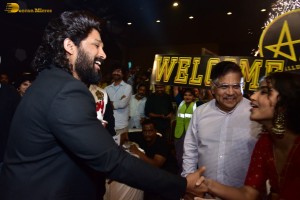 Pre-Release Function of 18 Pages attended by Nikhil Siddhartha, Anupama Parameswaran, Allu Aravind and Allu Arjun