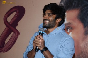 Actor Nikhil Siddhartha and producer allu aravind attend the trailer launch of the film 18 pages