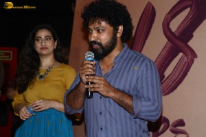 Actor Nikhil Siddhartha and producer allu aravind attend the trailer launch of the film 18 pages